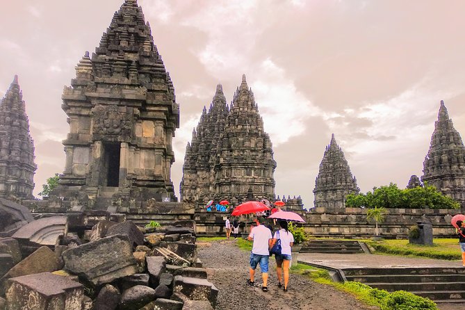 Borobudur,Prambanan and Merapi Volcano Tour . - Stop 3: Prambanan Temples with a guide near the ticket area