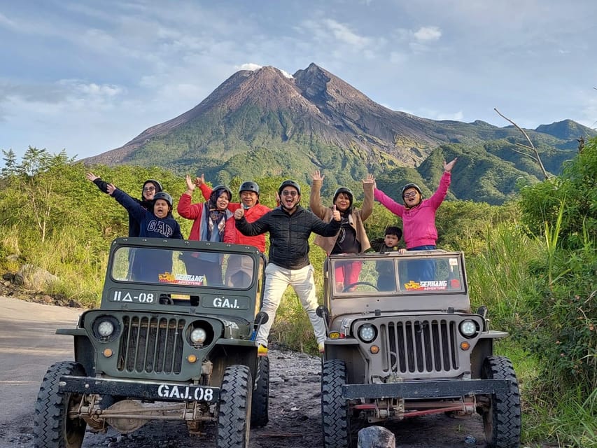 Merapi volcano sunrise with 4wd jeep and step on cold lava - The cold lava step: what it feels like and how to handle it