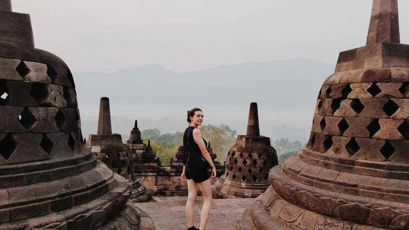 Yogyakarta: Borobudur Sunset Climb Up Shared Guided Tour - Sunset from Borobudur: why afternoon tickets can be the smart move
