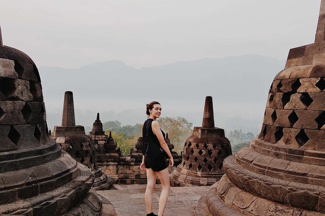 Yogyakarta: Borobudur Sunset Shared Guided Tour - Borobudur at golden hour: guided details and top-temple access