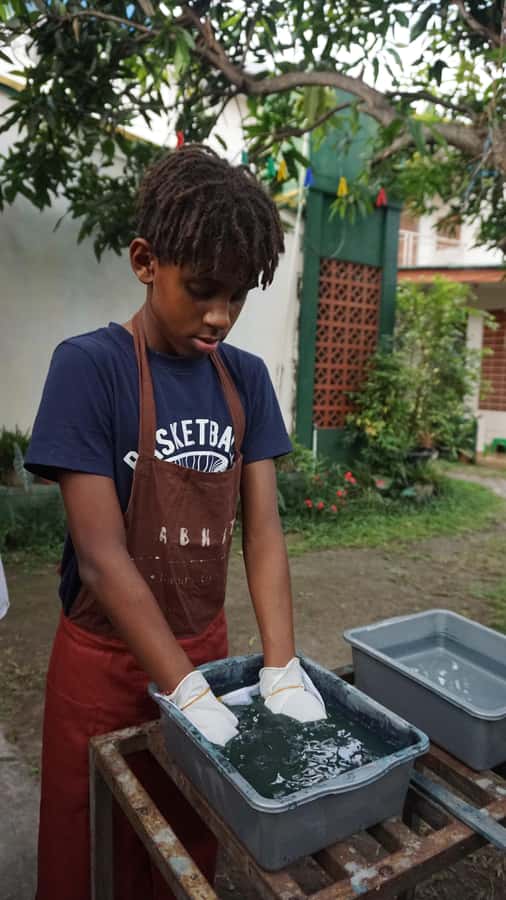 Yogyakarta: Contemporary Batik Workshop with Natural Dyeing - What You Get: Fabric Size, Tools, and Photo Documentation