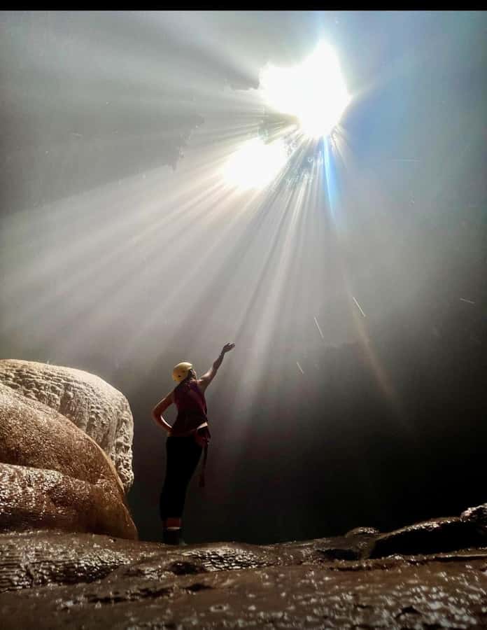 Yogyakarta : Jomblang Cave and Pindul Cave all inclusive - After the Amazing Moment: Climbing Out With Local Help